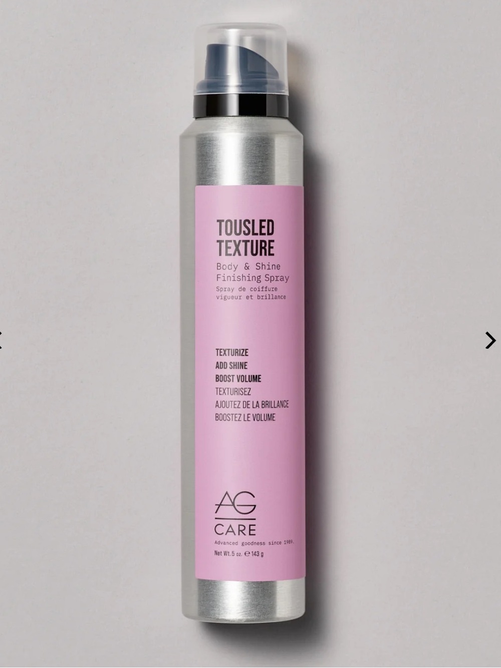 AG Care Tousled Texture Body & Shine Finishing Spray 5oz BRAND NEW/SEALED